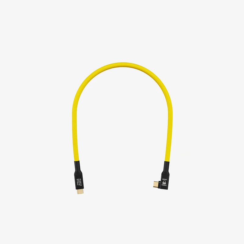 USB-C Cable Short - 40G - Angled